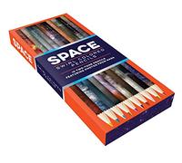 Space Swirl Colored Pencils: 10 Two-Tone Pencils Featuring Photos from NASA