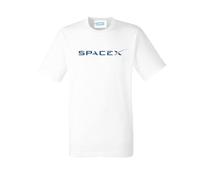 Space T-Shirt - Astronaut Graphic Tee - Unisex Sci-Fi Space Lover Shirt - Casual Cotton Short Sleeve NASA Fan Gift Inspired Space X t-Shirt Kid's Adult - Kids Unisex Printed T-Shirt White
