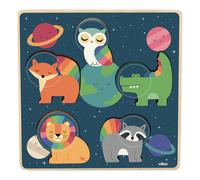 Space Tactile Shape Finding Game Multicoloured one size