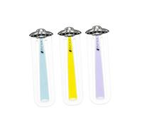 Space Theme Set of 3 Thin PET Page Markers for Learners