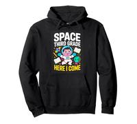 Space Third Grade Here I Come Astronaut Kid Pullover Hoodie