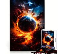 Space Tidal Forces Teenager Jigsaw Puzzles 1000 Pieces Strengthen Recall Simple Fun Quality Edge Memorable Gift 38x26cm