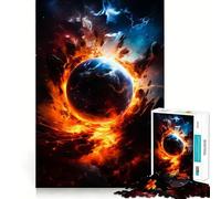 Space Tidal Forces Teenager Jigsaw Puzzles 1000 Pieces Strengthen Recall Simple Fun Quality Edge Memorable Gift 38x26cm