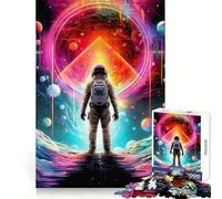Space Time Traveler 1000 Teenager Pieces Jigsaw Puzzle Brain Challenge Toy Home Activity Clear Cut Heartfelt Gift 38x52cm