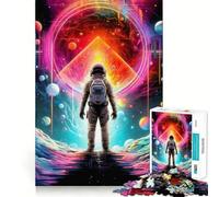 Space Time Traveler 1000 Teenager Pieces Jigsaw Puzzle Brain Challenge Toy Home Activity Clear Cut Heartfelt Gift 38x52cm