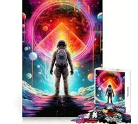 Space Time Traveler Jigsaw Puzzles for Teenagers 1000 Piece Mind Skill Toy Simple Fun Design Assembly Memorable Gift 38x26cm