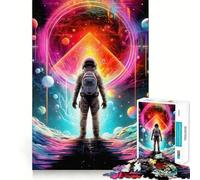 Space Time Traveler Jigsaw Puzzles for Teenagers 1000 Piece Mind Skill Toy Simple Fun Design Assembly Memorable Gift 38x26cm