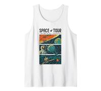 Space Tour Multiplanetary Future of Planet Earth Tank Top