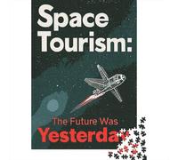 Space Tourism 1000 Piece Jigsaw Puzzle for Adults, 52x38cm/1000pcs, Relaxing Screen-Free Hobby, Evening Leisure And Puzzle Lovers