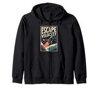 Space Tourism Escape Velocity Zip Hoodie