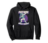 Space Tourism Future Space Tourist Pullover Hoodie