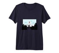 Space Tourism Rocket Voyage Premium T-Shirt
