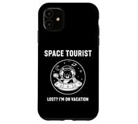 Space Tourist Lost? I’m On Vacation Cosmic Explorer Emblem Case for iPhone 11
