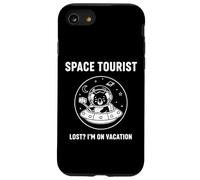 Space Tourist Lost? I’m On Vacation Cosmic Explorer Emblem Case for iPhone SE (2020) / 7/8