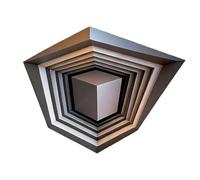 Space Transforming 3D Optical Corner Decal for Wall and Furniture Easy to Apply Perfect for Renters ArtRenters Decors