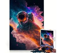 Space Traveller Jigsaw Puzzles for Teenagers 1000 Piece Mind Skill Toy Simple Fun Design Assembly Memorable Gift 38x52cm