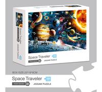SPACE TRAVELLER PREMIUM JIGSAW PUZZLE FOR MEN WOMEN KIDS - 1000 PIECES