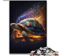Space Turtle 1000 Pieces Jigsaw Puzzle For Adults Teens, Pattern Assembly Deal As Gifts for The Whole Family Suitable for And 14 (50x75cm)
