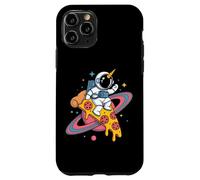 Space Unicorn Riding Pizza Slice Astronaut Adventure Case for iPhone 11 Pro