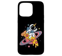 Space Unicorn Riding Pizza Slice Astronaut Adventure Case for iPhone 15 Pro Max