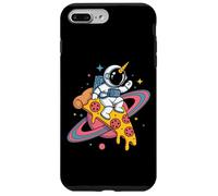 Space Unicorn Riding Pizza Slice Astronaut Adventure Case for iPhone 7 Plus/8 Plus