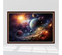 Space Universe 2000 Piece Jigsaw Puzzles for Adults Colourful Fun Challenging & Brainteasing Educational Learning Gift Present for Children Boys Girls 2000 Piece Puzzle for Adults