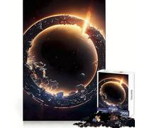 Space View on Earth V Jigsaw 1000 Pieces for Teenagers Mind Exercise Toy Relaxing Fun Design Assembly Perfect Present 38x52cm