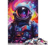 Space Walk 500 Pieces Puzzles for Adults, Jigsaw Puzzles 500 Pieces, DIY Puzzle Toy As Birthday Gifts 500pcs (52x38cm)