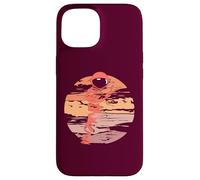 Space Walker Alienated Graphic Planet Case for iPhone 15