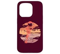 Space Walker Alienated Graphic Planet Case for iPhone 15 Pro