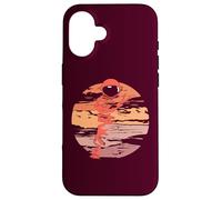 Space Walker Alienated Graphic Planet Case for iPhone 16