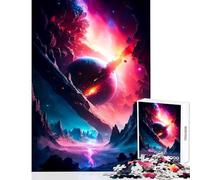 Space Wall Jigsaws for Adults1000 Pieces Gifts for Women Men Difficult Challenge Home Decoration Toys for Age 14+ Game (50x75cm)
