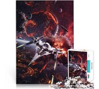 Space War1000 Piece teenager Puzzles Family Game Stress Reliever Difficult Challenge is ideal as a gift for the whole family 38x26cm