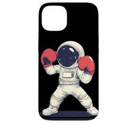 Space Warrior with this Fighting Astronaut Costume Case for iPhone 13