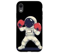 Space Warrior with this Fighting Astronaut Costume Case for iPhone XR