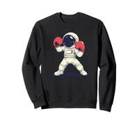Space Warrior with this Fighting Astronaut Costume Sweatshirt