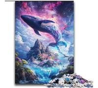 Space Whale Adult Puzzles 2000 Pieces, Challenging Game And Family Play Artists Collection, Fine Art for Age 14 Years Up (70x100cm)