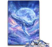 Space Whale Jigsaw Puzzles for Teenagers 2000 Jigsaws,Educational Game Challenge Toy Wall Decoration Unique Birthday And Xmas Gifts (70X100cm)