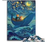 Space Whale Jigsaw Puzzles for Teenagers 2000 Pieces, Relax Games Is Ideal As A Gift for The Whole Family (70x100cm)