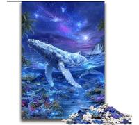Space Whale Puzzles for Teenagers 2000 Pieces, Family Game Stress Reliever Difficult Challenge Great Gifts And Toys (70x100cm)