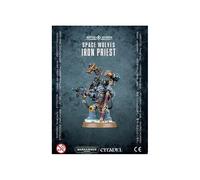 Warhammer Games Workshop 40,000 - Space Wolves Iron Priest, Black
