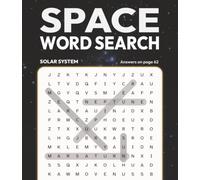 Space Word Search (Plus Facts): 60 Relaxing Puzzles for Adults About the Solar System, Black Holes, Alien Life, and Beyond