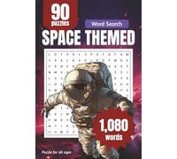 Space Word Search Puzzle Book: 90 Easy-to-Read Space Puzzles Featuring Planets, Stars, Galaxies, the Universe and more