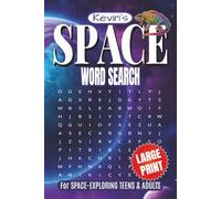 Space Word Search Puzzle Book: Word Searches with Easy to Read, Large Print about Space, Astronomy, Planets, Rockets and More! | 6 x 9 inches | 110 pages | 55 Puzzles