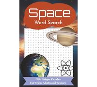 Space Word Search Puzzle Book: Word Searches with Easy to Read Print about Space, Galaxy, astronomy and more | 6x9 inches, 110 pages | 50+ Puzzles... Gift for Vacations, Holidays and Free Times