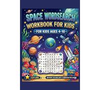 Space wordsearch book for kids aged 4-10: 20 puzzles with solutions!