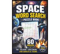 Space Wordsearch: Space Themed Wordsearch Puzzlebook: For Teens, Adults and Seniors 6x9 Inches with 60 Puzzles | Challenge Your Brain with themed Puzzles