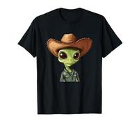 Space Wrangler Alien for a Galactic Look T-Shirt