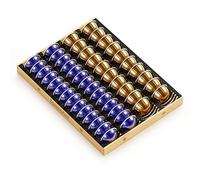 SpaceAid Coffee Pod Holder Drawer Organizer for Nespresso Vertuo Capsule, Bamboo Holder Tray Storage for Nespresso Vertuo, Compatible with 40 Big or 52 Small Vertuoline Pods (Drawer Insert)