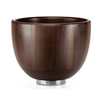 SpaceAid Wooden Bowl for Mixer - Kitchen Space Aid Acacia Wood Mixing Bowls Holder for Stand Mixer, Compatible with 4.5 & 5 QT Tilt-Head Models Kitchen, Natural Wood